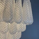 Venetian chandelier in Murano glass circa 1980