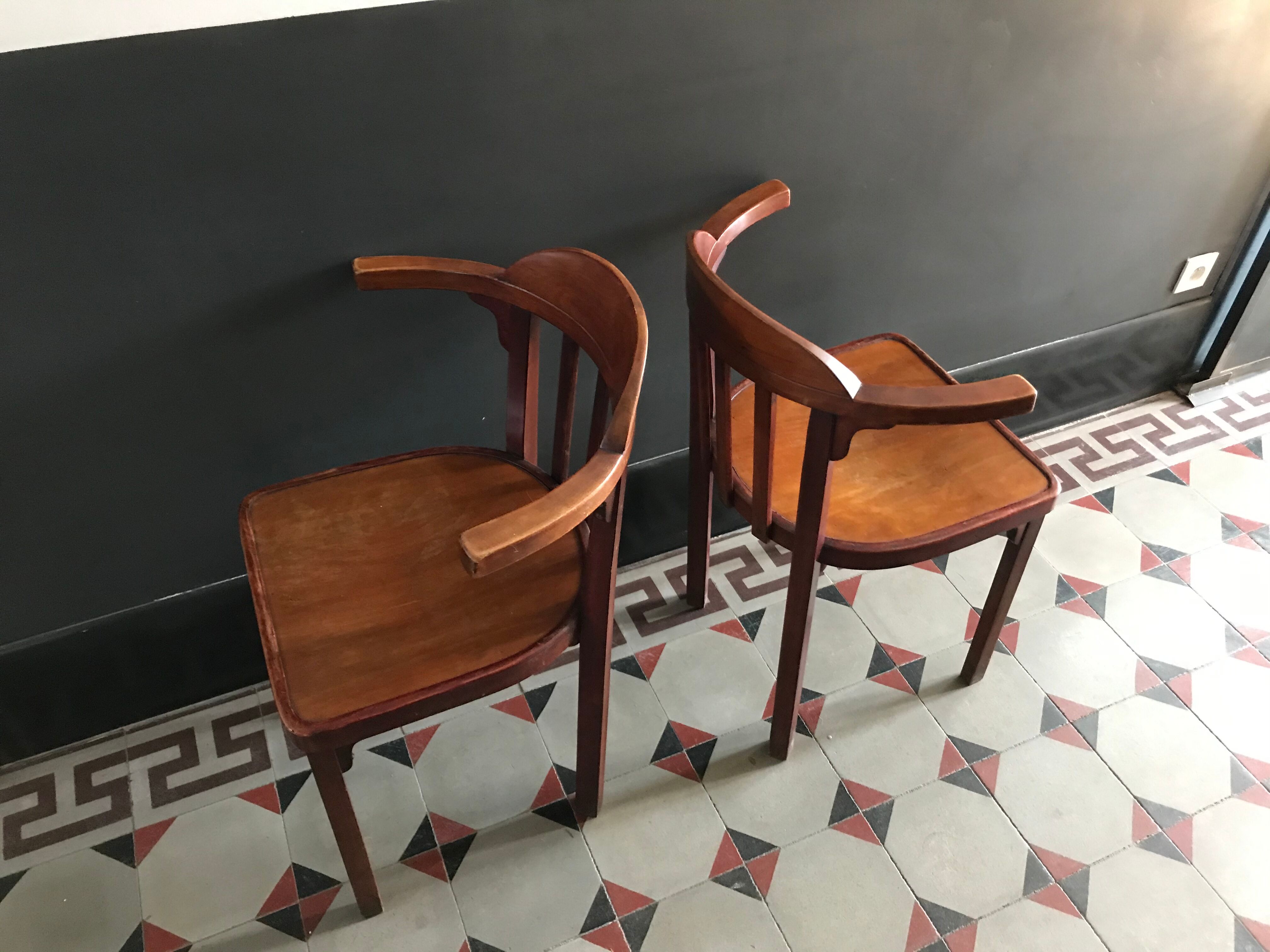 Pair of Thonet chairs