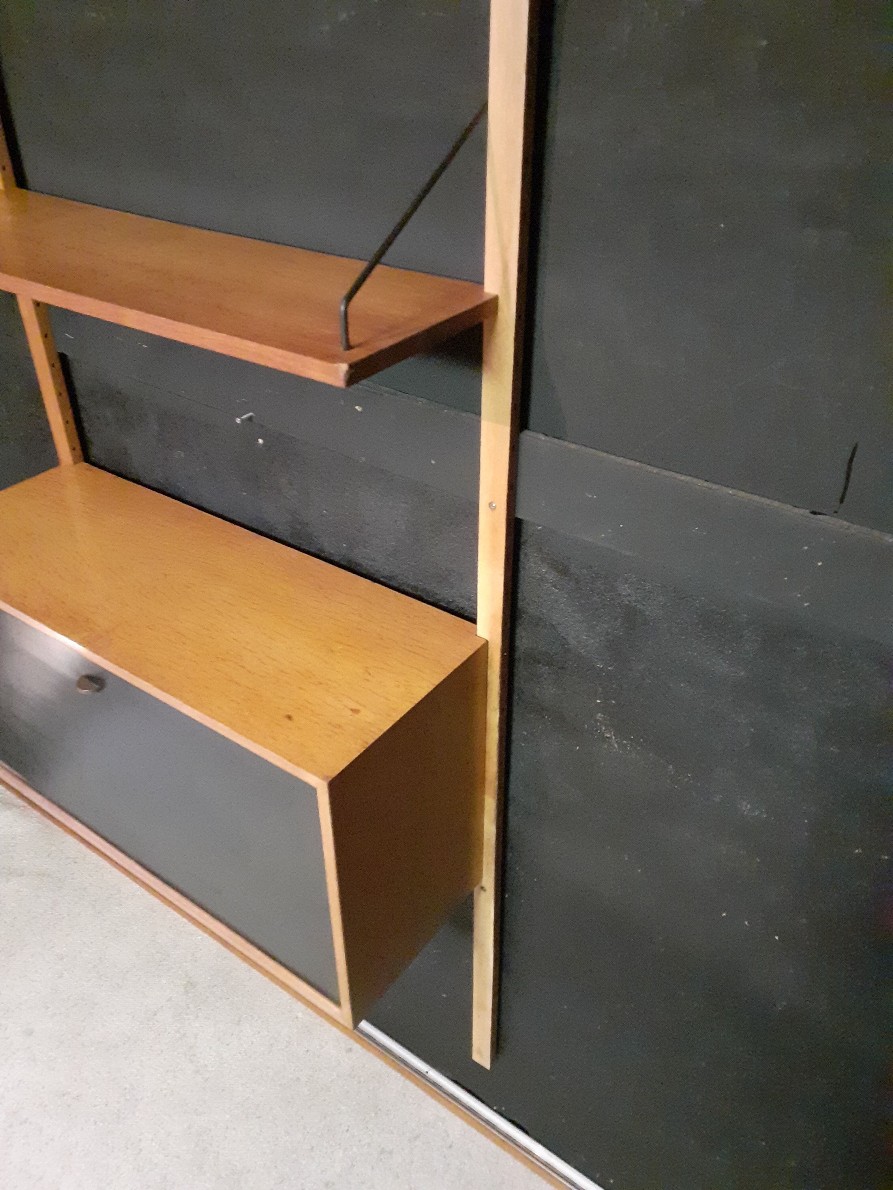 Royal storage unit system by Poul Cadovius circa 1960