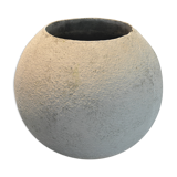 Cement ball planter from the 1960s