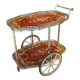 Inlaid rolling trolley