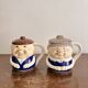 Lot of 2 Grandfather Grandmother Character Mugs Humorous Dragimex