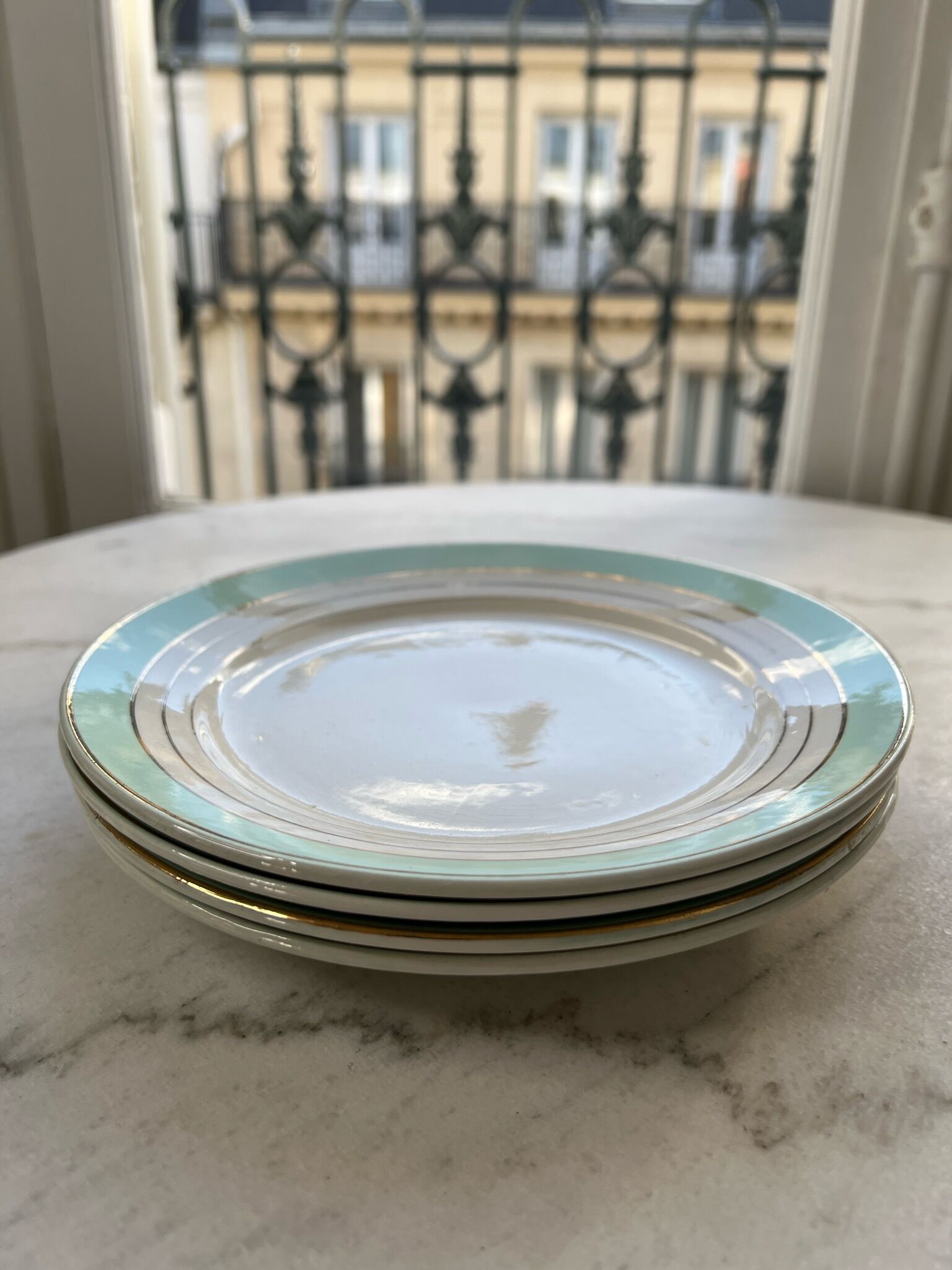 Flat plates Luneville France - Regency