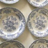 Old English earthenware plates