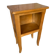 Antique Nightstand Light Wood Vintage Case
