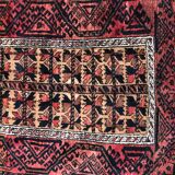 Tapis ancien Turkmen afghan Belutch laine 162x90 cm