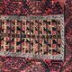 Tapis ancien Turkmen afghan Belutch laine 162x90 cm