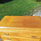 Compass-legged chest of drawers