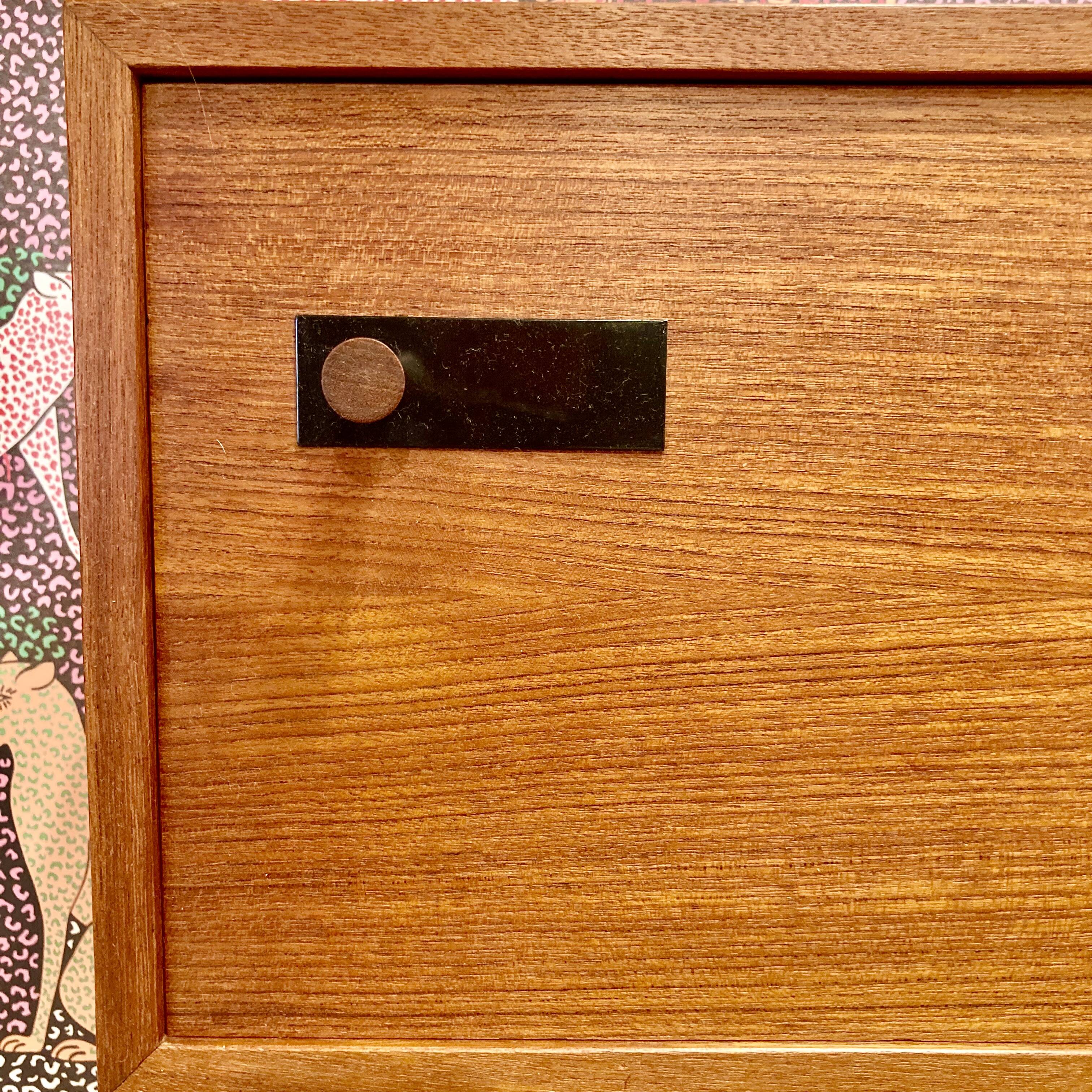 Elegant 1950s Scandinavian design desk.