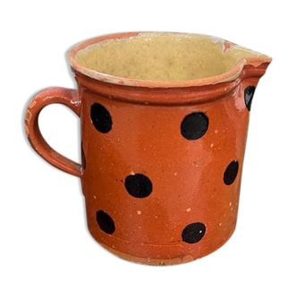 Old pitcher in Savoyard pottery