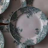 Service de 13 assiettes plates modèle "Sylvia" – Faïencerie d’Onnaing