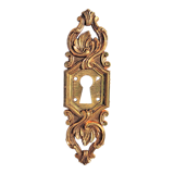 Brass lock entrance