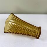 Vase art déco ambré