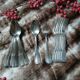 14 antique silver-plated cutlery sets