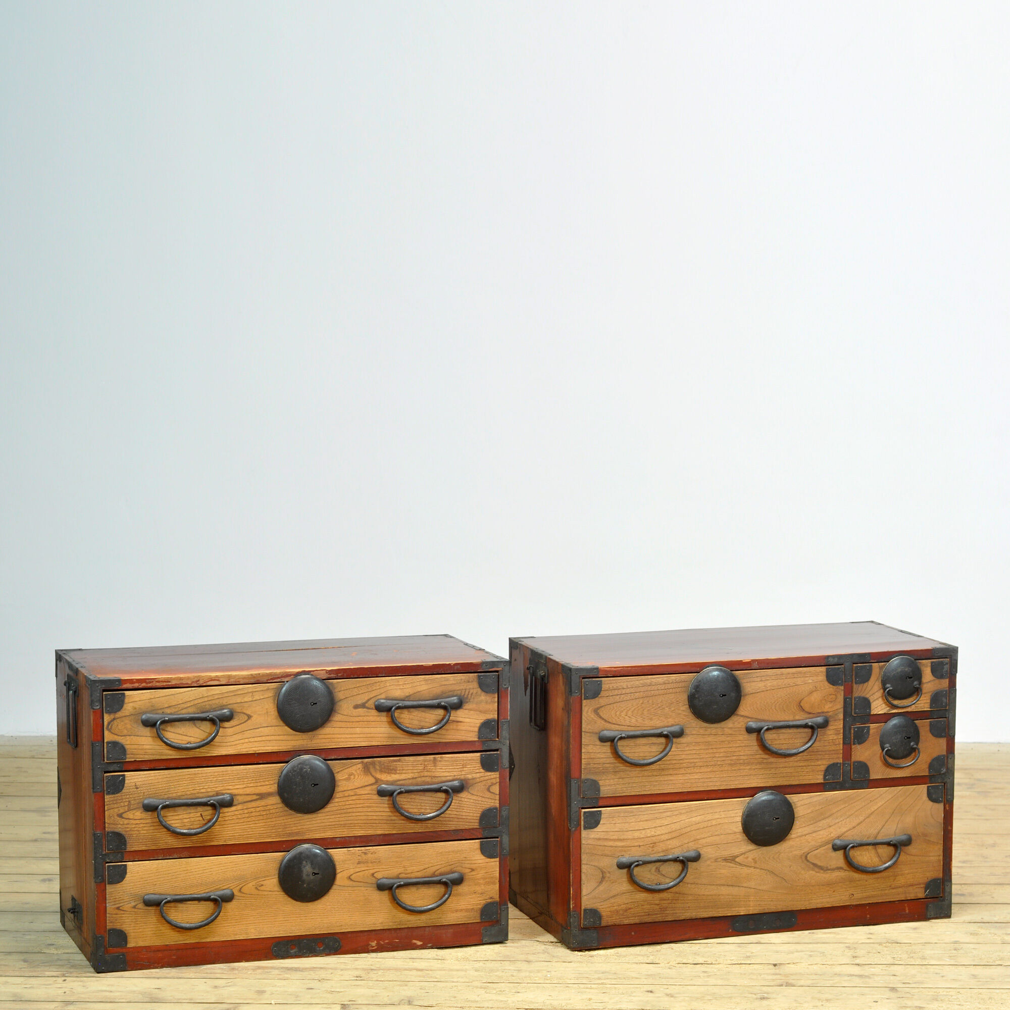 Japanese Tansu chest of drawers, circa 1870