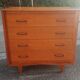 Commode vintage chêne doré 1950
