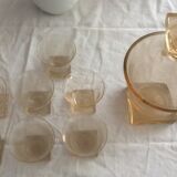 Carafe and 7 aperitif glasses