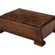 Pouf Art Déco repose-pieds design minimaliste des années 30