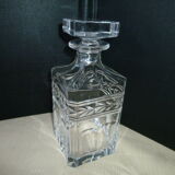 Lead crystal whisky decanter 24%