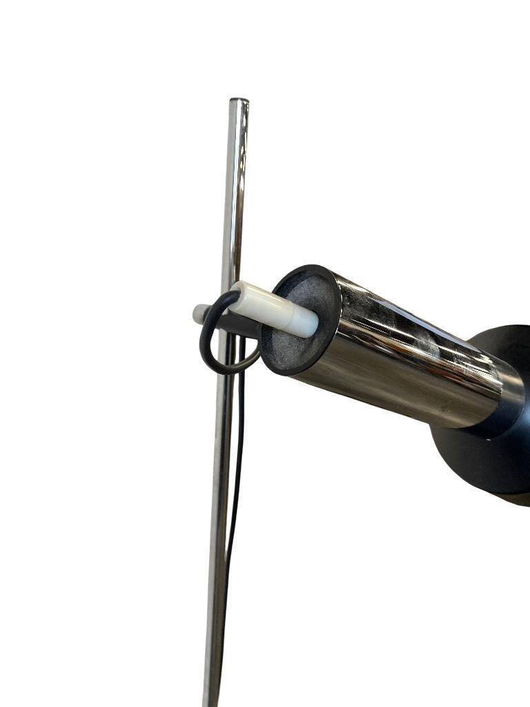 Vintage chrome floor lamp / standard lamp