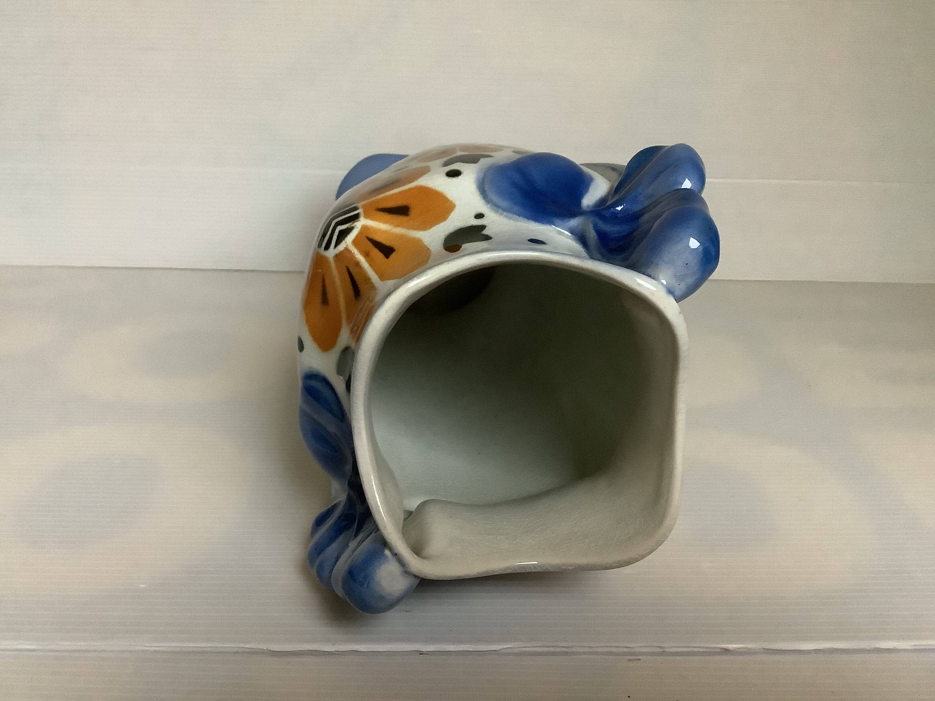 Ancient vase K and G Luneville Art Deco