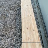 Sanded farm bench