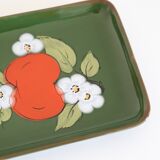 Small rectangular vintage dish '70 ZELLER KERAMIK
