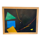 Abstract mixed technique