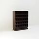 Mid-Century De Coene Frères Oak Cabinet, 1970s Brutalist Belgian design