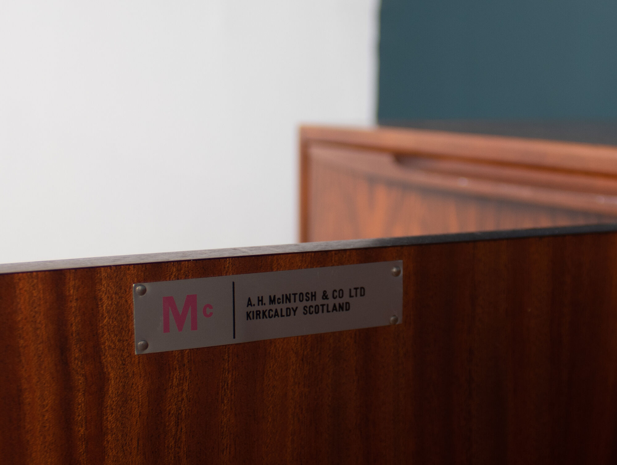 Retro 1960s Restored Long Rosewood Mcintosh Torpedo Sideboard