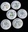 Lot de 6 assiettes vintage Royal Sphinx Maastricht – Décor folklorique