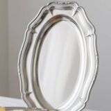 Set of stainless steel dishes - 1980s design