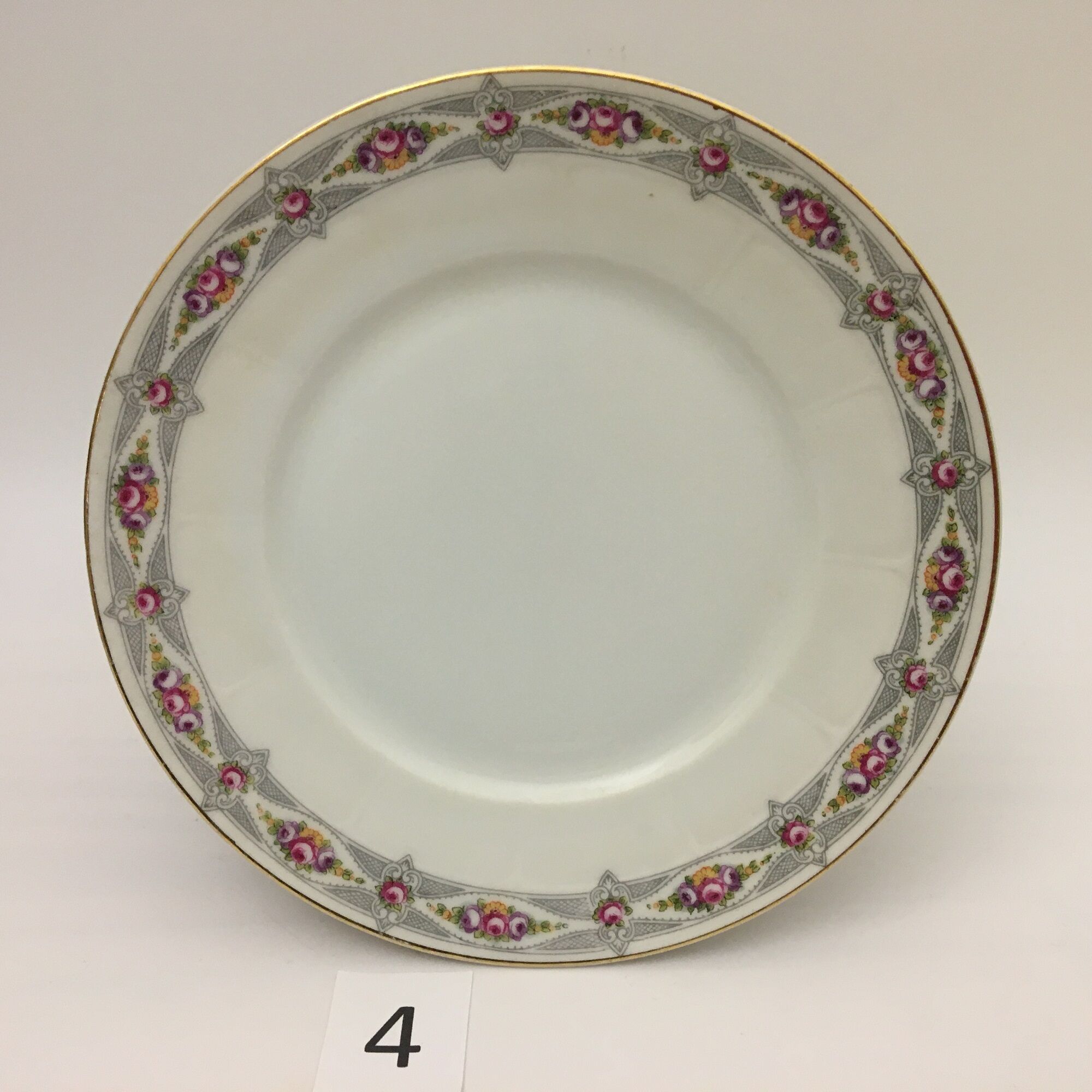 Set of 6 Dessert Plates "PAUL MULLER SELB"