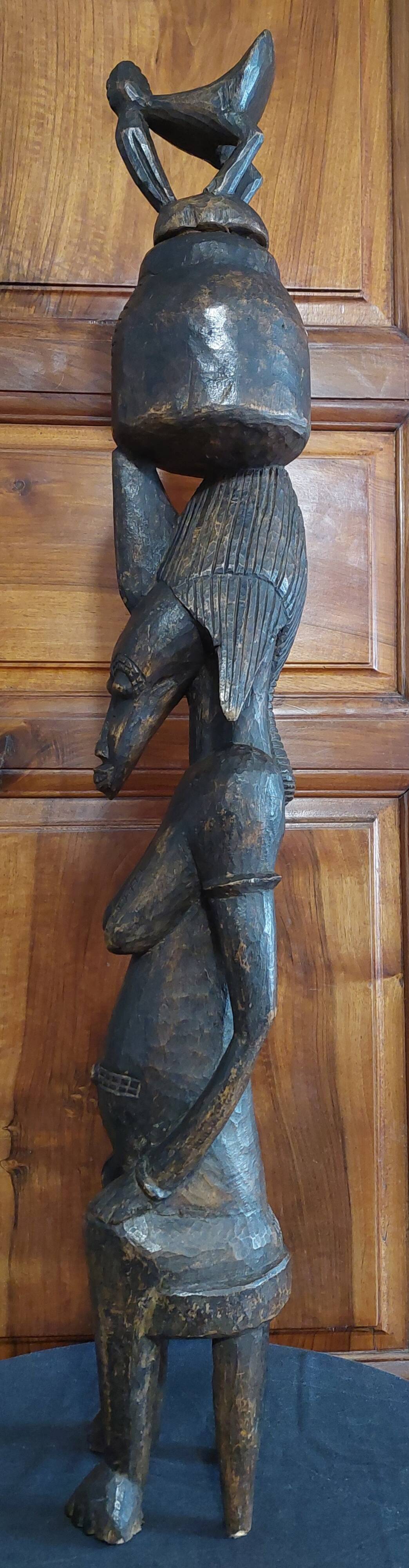 Statue de divination Sénoufo tugubele, Côte d'Ivoire seconde moitié du XXème s.
