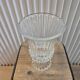 Large pedestal vase in crystal