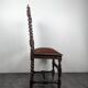 Louis XIII style oak chair
