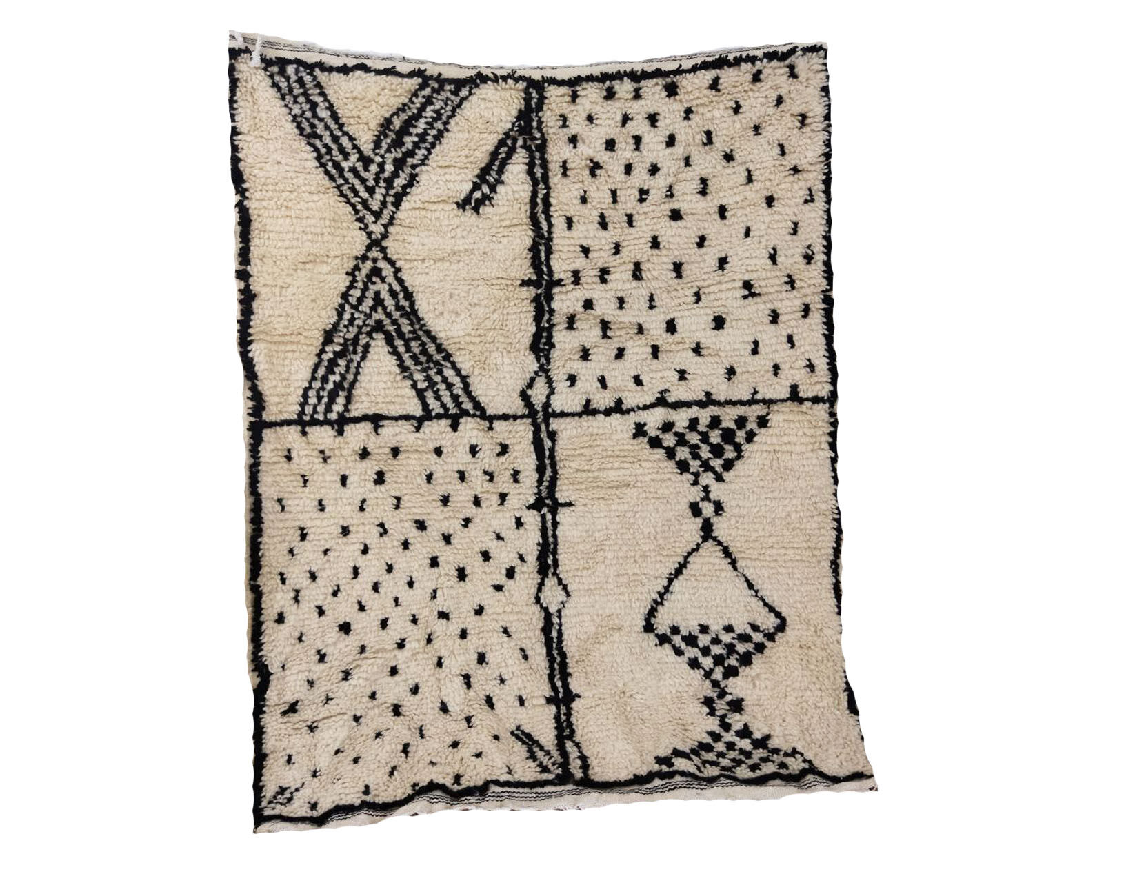 Tapis marocain beni ourain 150x110cm