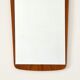 Scandinavian mirror 1960 vintage
