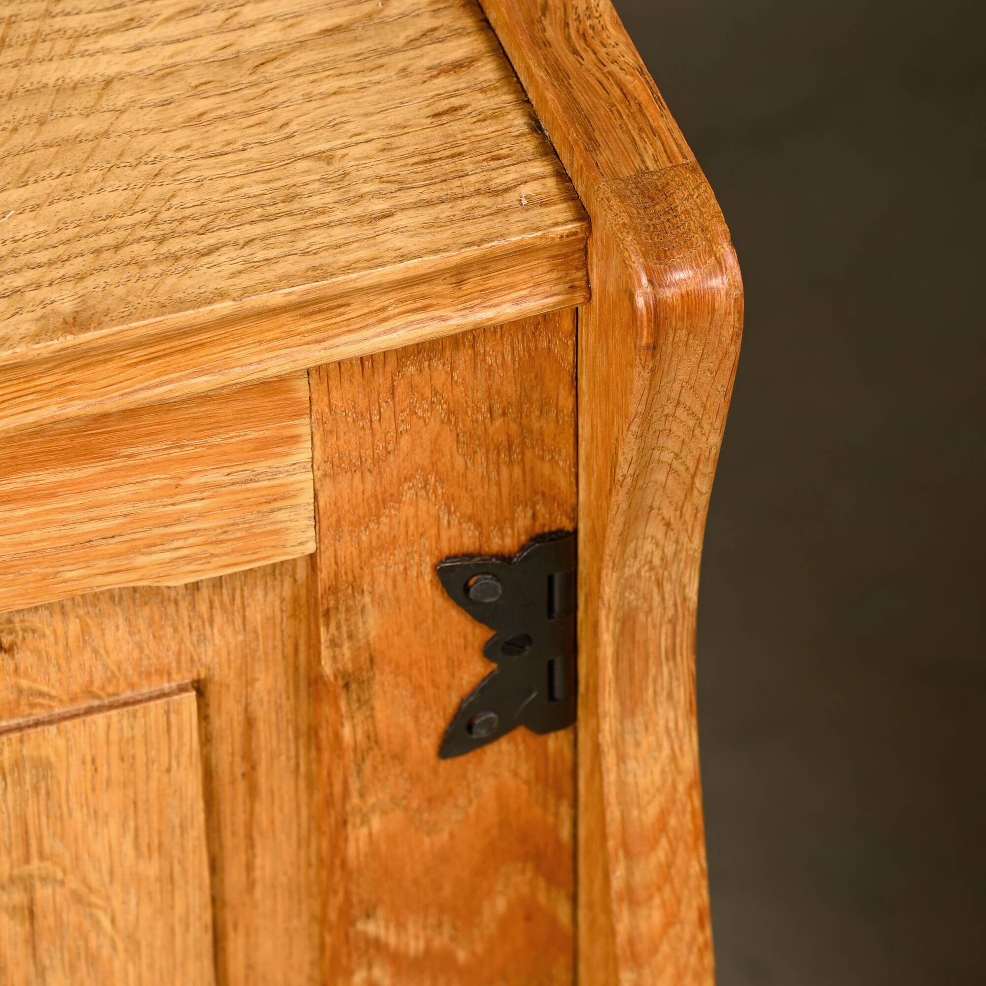 Danish Mid-Century Henning Kjærnulf Oak Bedside Cabinets or Sideboards