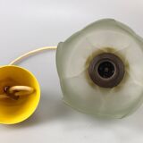 60s 70s Erco ceiling lamp ceiling light lamp light glass space age