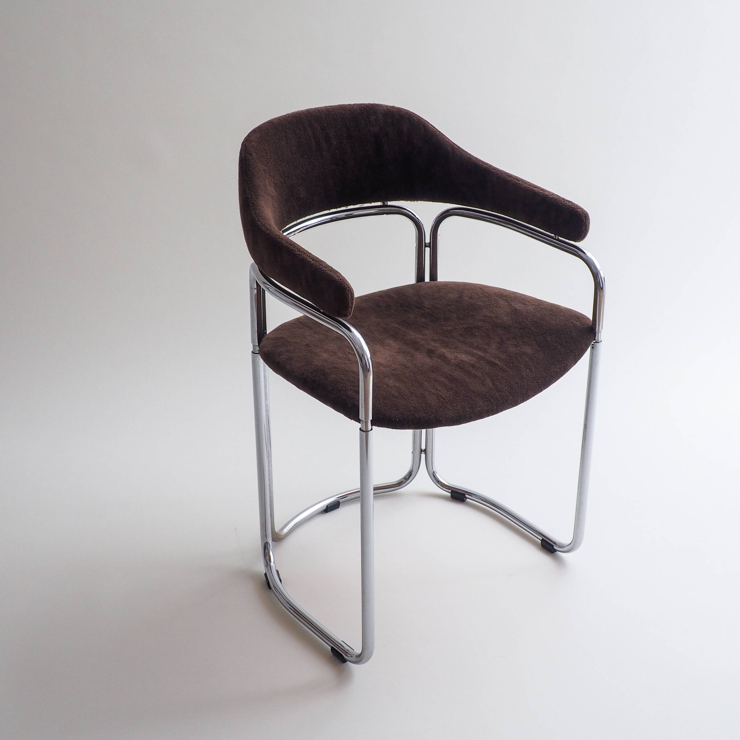 70S Tubular Chrome Chair