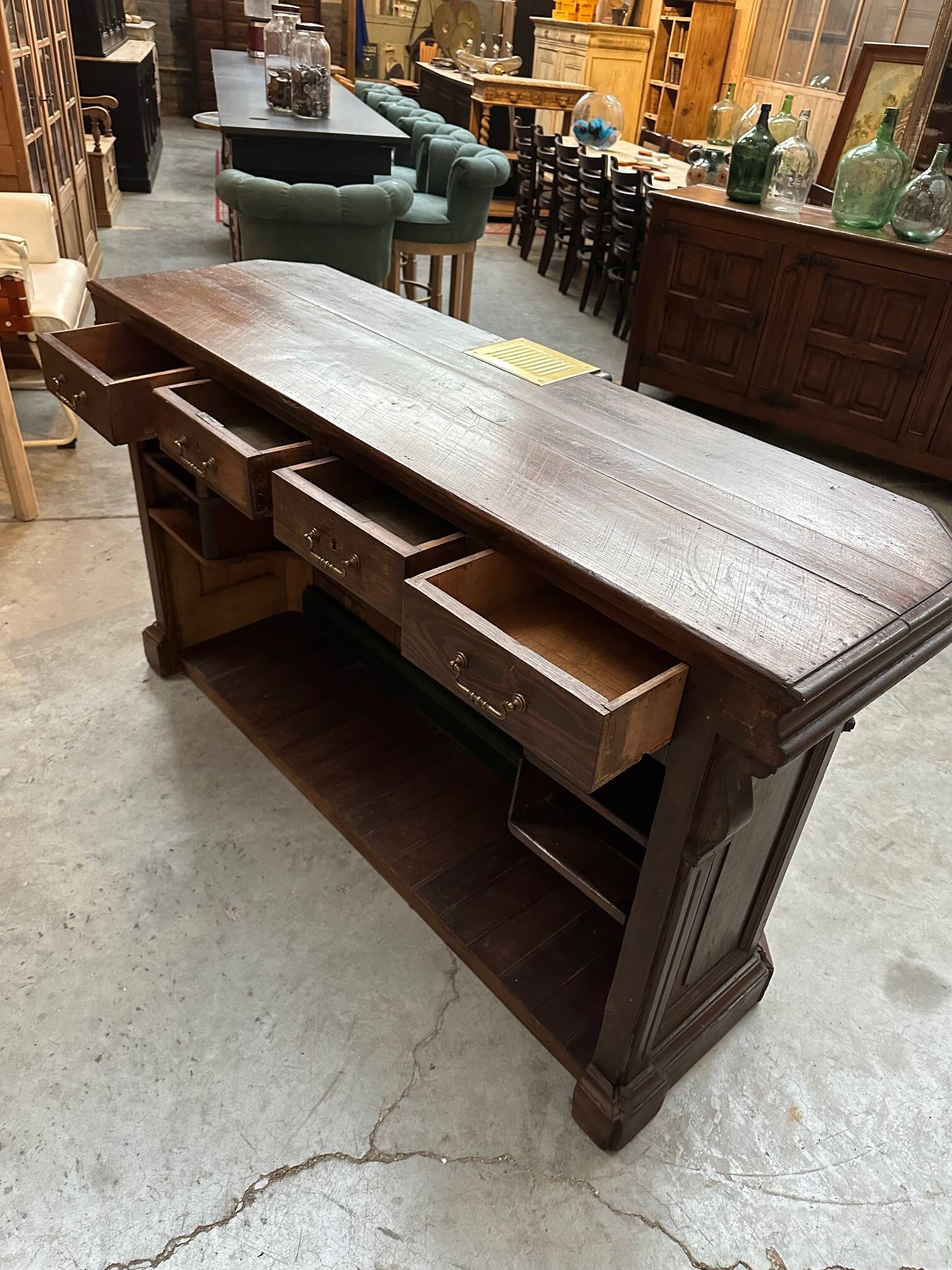 Comptoir Fin XIXème