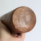 Vintage brown stoneware bottle