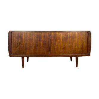 Teak sideboard with sliding doors – Mid-century 1960s sideboard