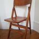 Wooden folding chair 50s