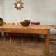 Farmhouse table bistro table in solid beech