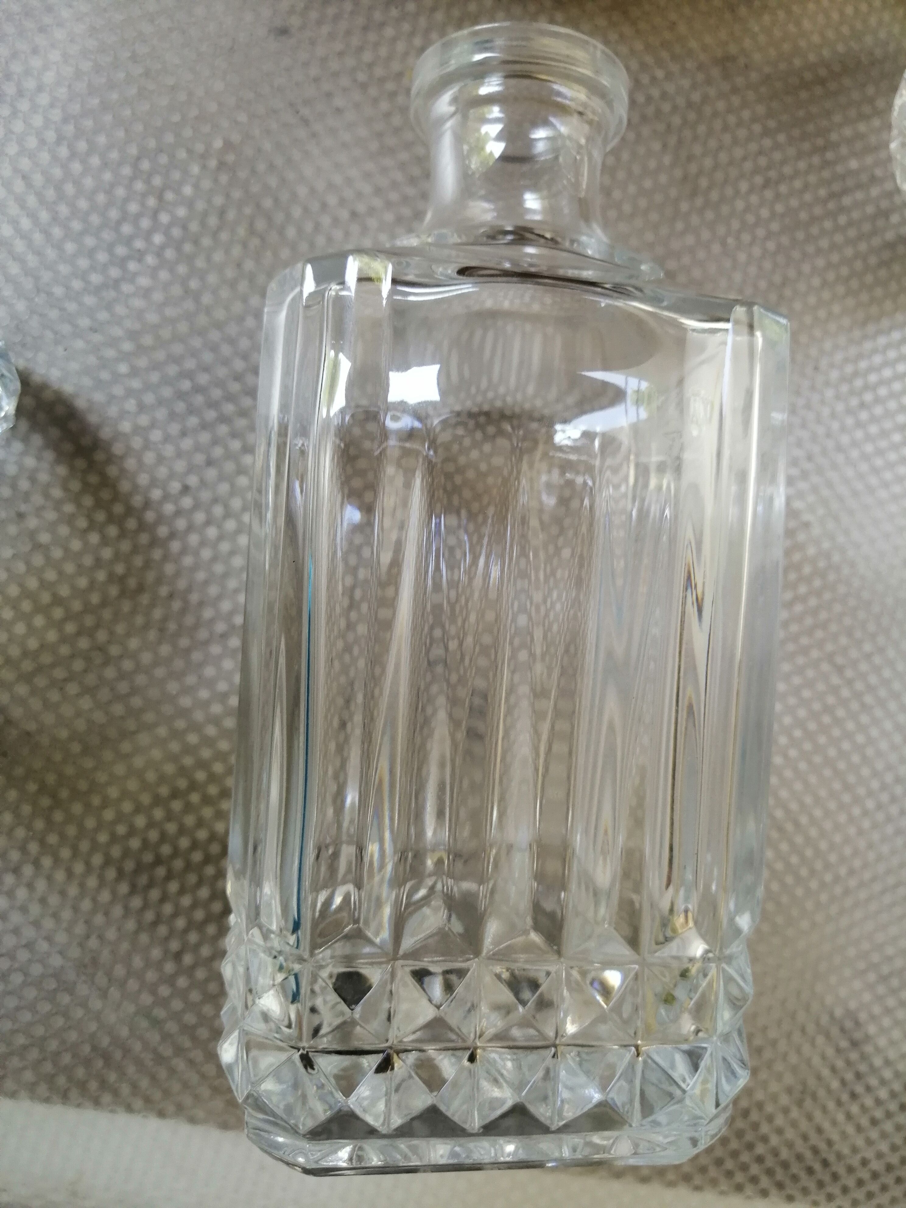 Vintage Arques crystal whisky service