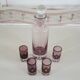 Antique Purple Glass Liqueur/Digestif Service