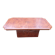 Table basse cocktail loupe d'orme