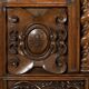 Oratory in solid walnut, Neo-Gothic Renaissance style – Late 19th century